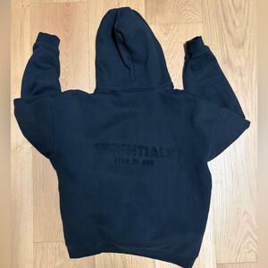Essentials Fear of God Black Hoodie